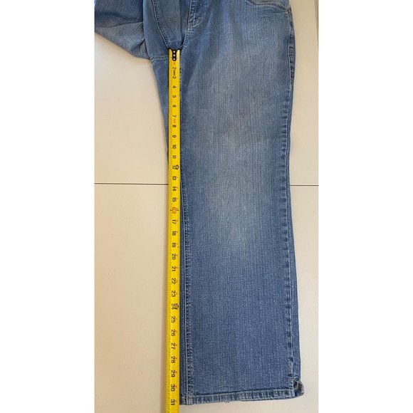 Vintage Tommy Hilfiger Woman Mid-Rise Jeans Women Size 14 Zipper Pockets Rivets - Picture 13 of 16